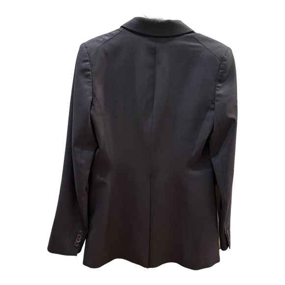 Theory Navy Wool Carissa Blazer 6 - Picture 2 of 8